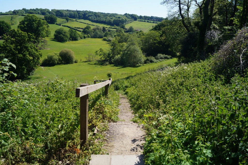 Shimming Valley path