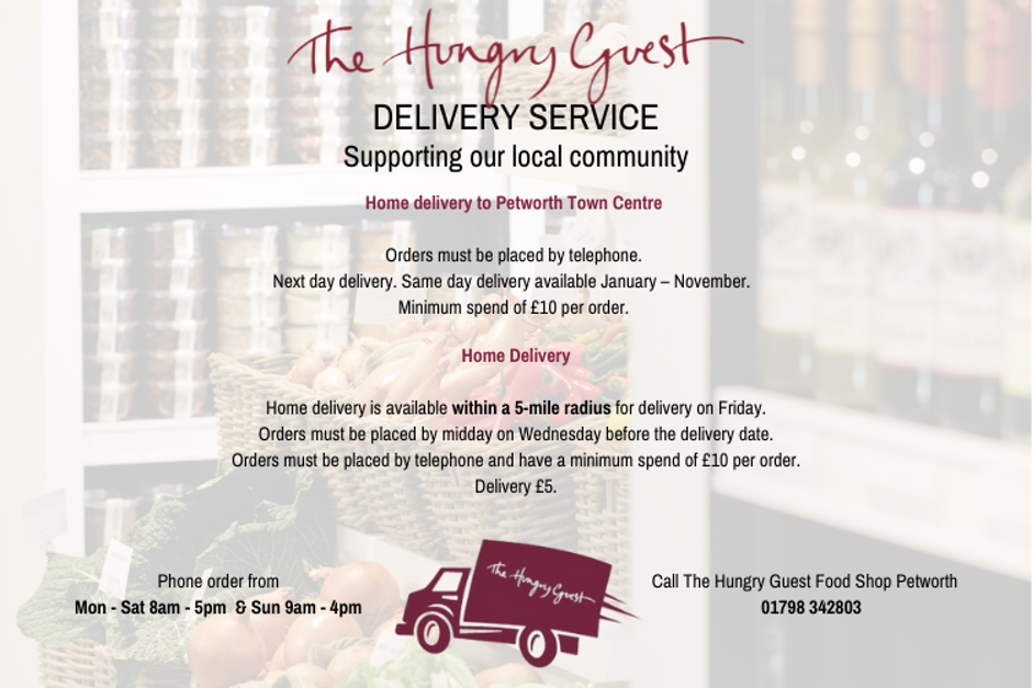 The Hungry Guest home delivery